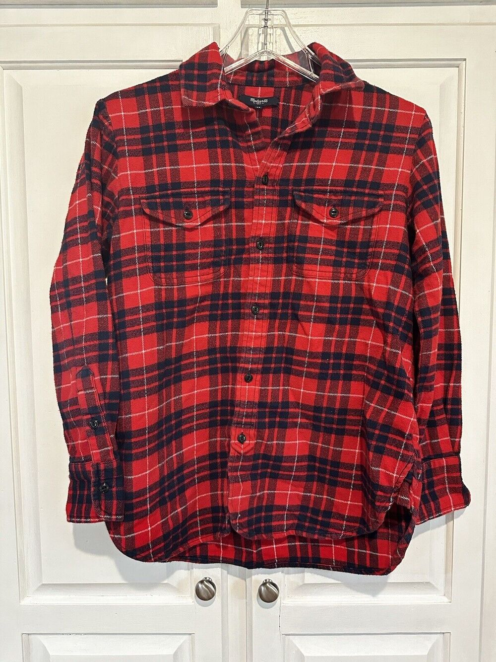 Madewell Flannel Shirt Size XSmall Plaid Women’s Country Lumberjack